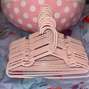 20 Toddler Pink Hangers 11.75 inches long